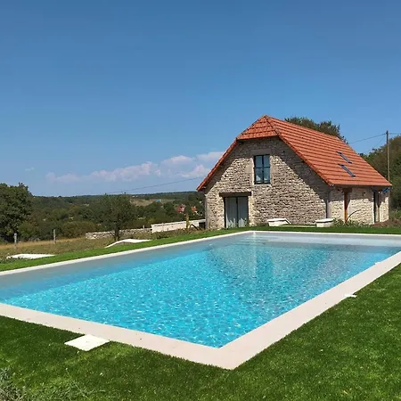Casa de Férias Grange Avec Piscine, Animaux Ok - 6 Pers. - Fr-1-828-22 Montfaucon (Lot)