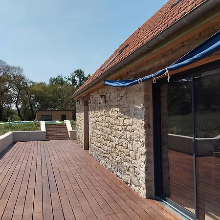 Casa de Férias Grange Avec Piscine, Animaux Ok - 6 Pers. - Fr-1-828-22 Montfaucon (Lot)